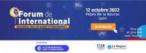 VAUBAN sera présent le 12 Octobre au Forum de l'international organisé par CCI LYON METROPOLE Saint-Etienne Roanne  à Lyon. Le thème : L’information stratégique comme levier de développement.
